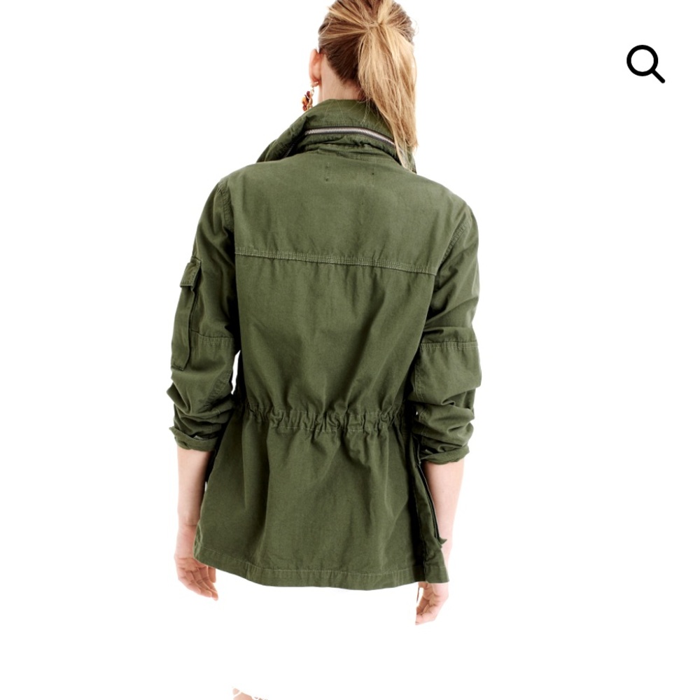 Jcrew Green Cargo Jacket - image 8